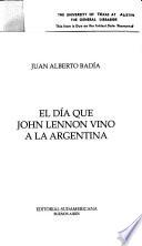 El día que John Lennon vino a la Argentina