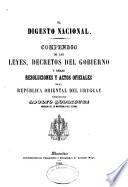 El digesto nacional