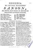 El Divino Nazareno Sanson, comedia famosa
