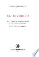 El divorcio