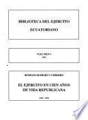 El Ejército en cien años de vida republicana