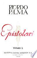 El epistolario de Palma, 1862-1918