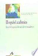 El español académico