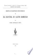 El español en Santo Domingo