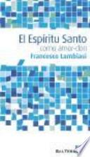 El espíritu santo como amor-don