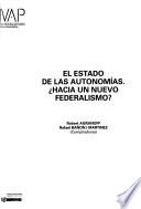 El estado de las autonomías