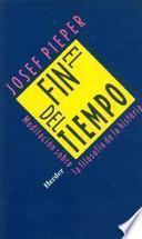 Libro El fin del tiempo