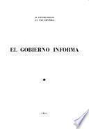 El Gobierno informa