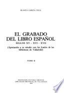 El grabado del libro español