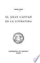 El gran capitán en la literatura