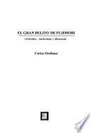 Libro El gran delito de Fujimori