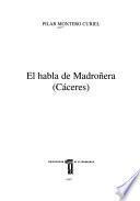 El habla de Madroñera (Cáceres)
