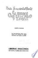 El hombre que esta solo y espera