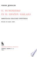 El humorismo en el español hablado (improvisadas creaciones espontáneas)