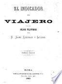 El indicador del viajero en las islas Filipinas