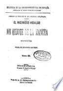 El ingenioso hidalgo d. Quijote