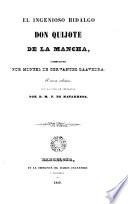 El Ingenioso hidalgo don Quijote de la Mancha