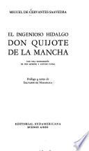 El ingenioso hidalgo don Quijote de la Mancha