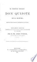 El Ingenioso hidalgo Don Quijote de la Mancha