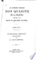 El ingenioso hidalgo Don Quijote de la Mancha