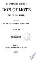 El Ingenioso hidalgo don Quijote de la Mancha,3