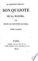 El Ingenioso hidalgo don Quijote de la Mancha,4