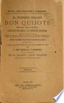 El ingenioso hidalgo Don Quixote de la Mancha
