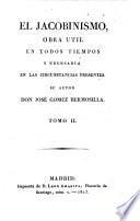 El Jacobinismo, etc
