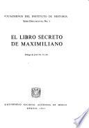 El Libro secreto de Maximiliano