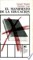 El manifiesto de la educación