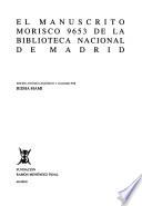 El manuscrito morisco 9653 de la Biblioteca Nacional de Madrid