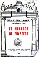 El mirador de Próspero