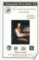 El mundo que encontró Humboldt