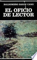 El oficio de lector