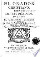 El Orador christiano