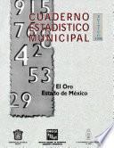 El Oro Estado de México. Cuaderno estadístico municipal 1998
