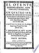 El oyente desengañado, convencido y remediado