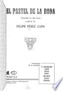 El pastel de la boda