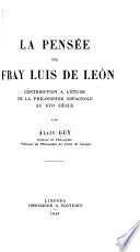 El pensamiento filosófico de Fray Luis de León