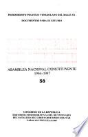 El Pensamiento político venezolano del siglo XX.