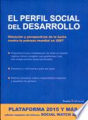 EL PERFIL SOCIAL DEL DESARROLLO