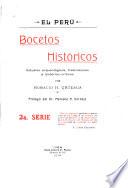 El Perú, bocetos históricos