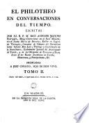 El Philotheo en conversaciones del tiempo, 2
