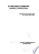 El Preclásico o formativo