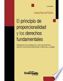 El principio de proporcionalidad y los derechos fundamentales. El principio de proporcionalidad como criterio para determinar el contenido de los derechos fundamentales vinculante para el Legislador, 4.ª ed.