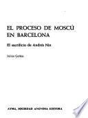 El proceso de Moscú en Barcelona