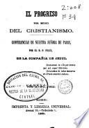 El progreso por medio del cristianismo: Año sétimo [sic], 1862
