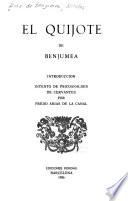 El Quijote de Benjumea. Introducción, Intento de psicoanálisis de Cervantes