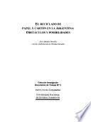 El reciclado de papel y cartón en la Argentina