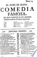 El robo de Elena ; Comedia famosa